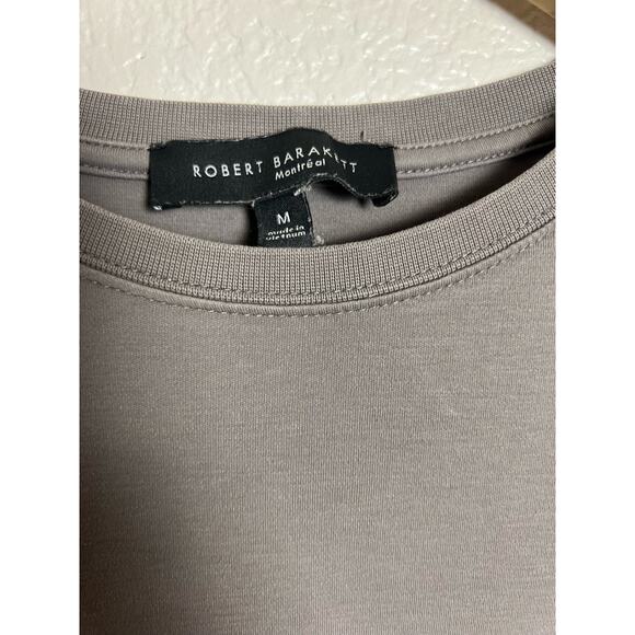 Men’s Robert Barakett Gray Crewneck T-Shirt Size M - Picture 3 of 8